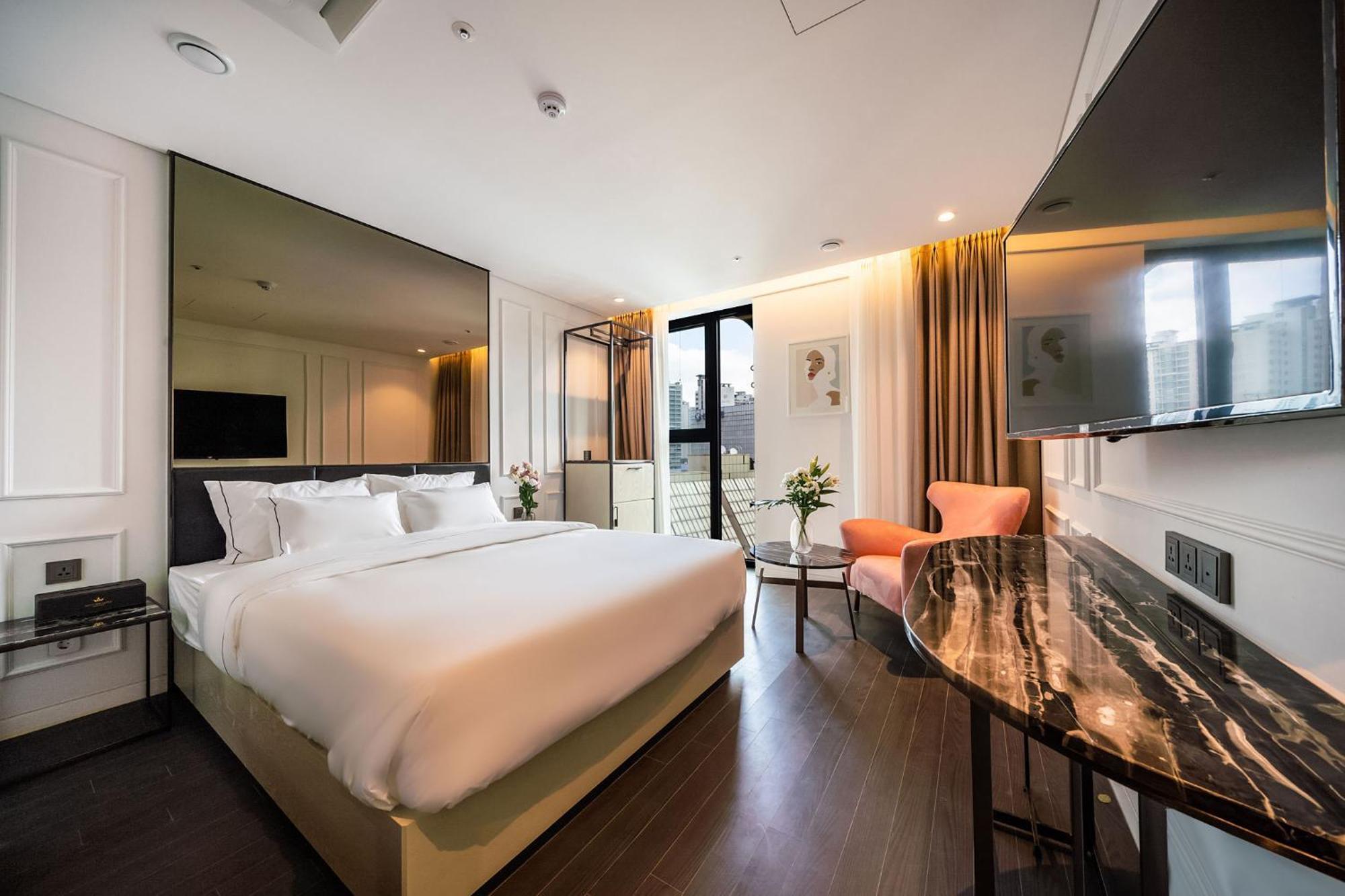 Hotel The Castle Jamsil-Sene Сеул Екстериор снимка